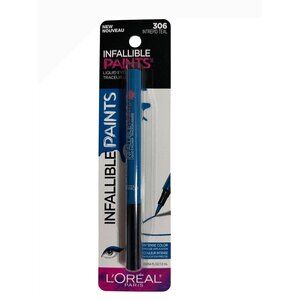 L’Oréal Infallible Paints Liquid Eyeliner Intrepid Teal Makeup Cosmetic USA New
